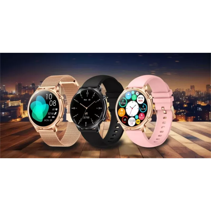 Smartwatch Manta Kelly 3,35 cm roze