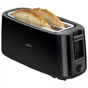 Toaster Jata JETT1585 2-sneetjes 1400 W zwart knoppen draaiknop 230 V sleufbreedte 25 cm sleufdiepte 3 cm