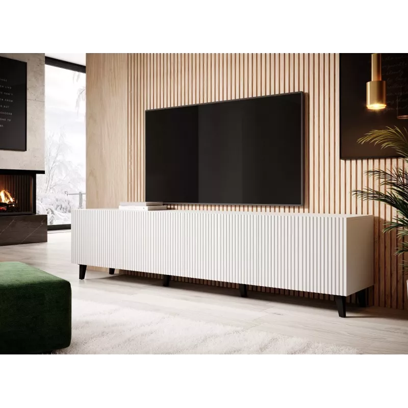 Cama RTV-kast PAFOS 200x42x52 wit mat