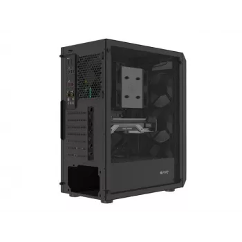 Natec Fury Shobo SH4F - pc-behuizing - tower - zwart