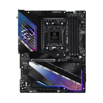 Moederbord ASROCK MK X870E NOVA WIFI AMD X870E Socket AM5 ATX, DDR5, 4x DIMM, 256GB, Wi-Fi 7, BT 5.4, 5Gb LAN, PCIe Gen5 M.2