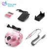 Elektrische nagelfrees Extralink NAIL DRILL-202 65W roze – professioneel manicure-/pedicuregereedschap