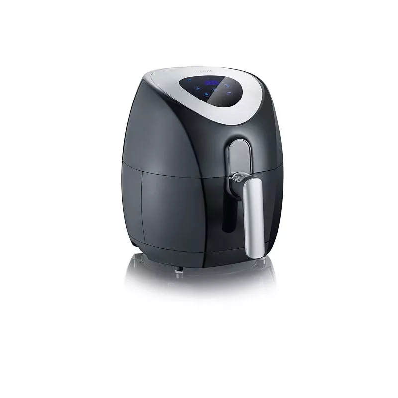 Severin 2430 single 3,2 l standalone 1500 W heteluchtfriteuse zwart, roestvrij staal