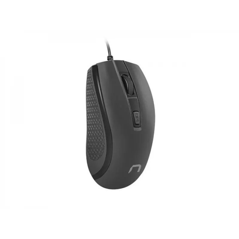 Natec optische muis HOOPOE 2 1600 DPI, USB, zwart
