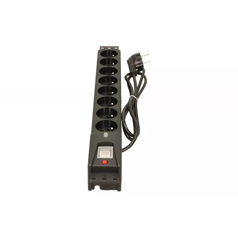 LESTAR LXARM 810 G-A K.:CZ 1,5M 19PDU zwart 8 AC-stopcontact(en) 230 V 1,5 m
