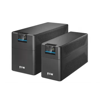 UPS Eaton 5E Gen2 700 Line-Interactive 0,7 kVA (360 W), 2 type-E stopcontacten, zwart, compact