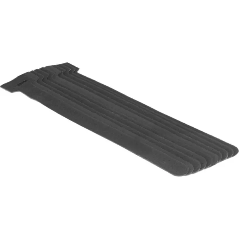 Klittenbandsluiting DeLOCK 18687 zwart 10 stuks