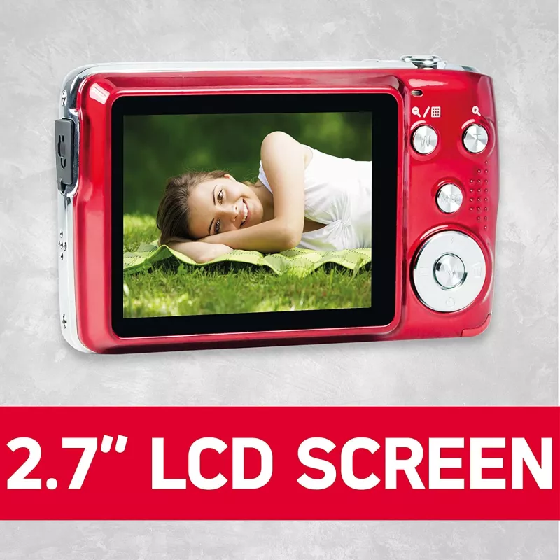 AgfaPhoto Compact Realishot DC8200 1/3.2 compactcamera 18 MP CMOS 4896 x 3672 pixel rood (DC8200RD)