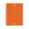 Breadboard DELOCK 18319, kunststof prototyping-board, oranje, 36×46×10 mm