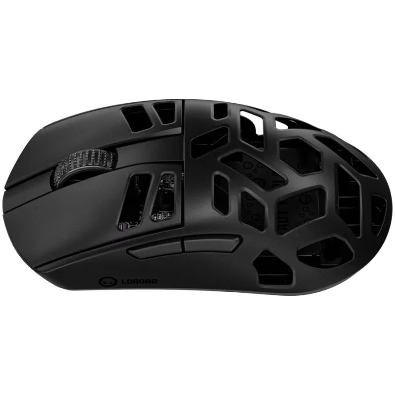 LORGAR MSE90W, magnesiumlegering draadloze gaming-muis Elite, zwart