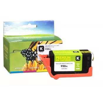 Compatibele Static-Control Hewlett-Packard 920XL CD975AE zwart
