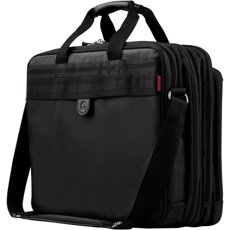 Wenger/SwissGear Legacy 17 notebooktas 43,2 cm (17) aktetas zwart, grijs