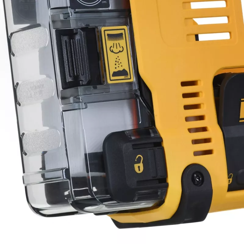 Stofafzuiging DeWalt D25303DH-XJ, draagbaar 340 mm, 1,4 kg, geel