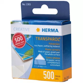 Foto hoekjes HERMA Transparol 500 stuks
