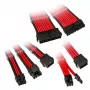 Kolink Core Adept COREADEPT-EK-RED gevlochten kabelverlengset, 6 kabels, rood