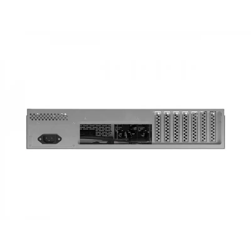 Rackbehuizing Lanberg SC01-5202-12B 2U zwart 3 ventilatoren HDD+SSD