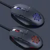 Lumi Legend WM03G-16 bekabelde muis, USB Type-A, optisch, 7200 DPI, Juoda
