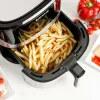 Heteluchtfriteuse Taurus Air Fry 7S 1600W 6,5L, rvs, 8 programma's, 80–200°C, touchbediening