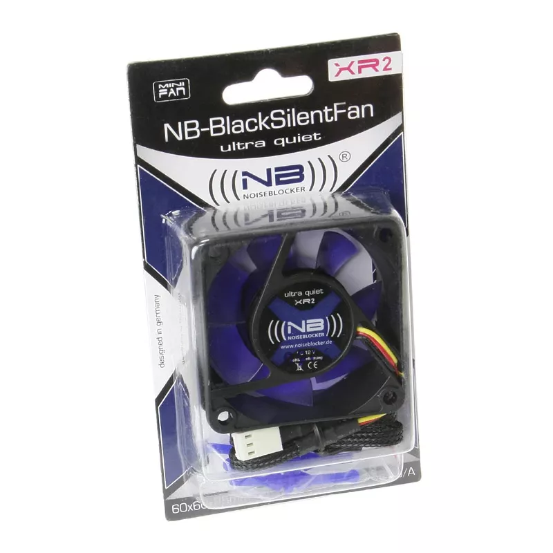 NOISEBLOCKER BlackSilentFan XR2 60mm behuizingsventilator