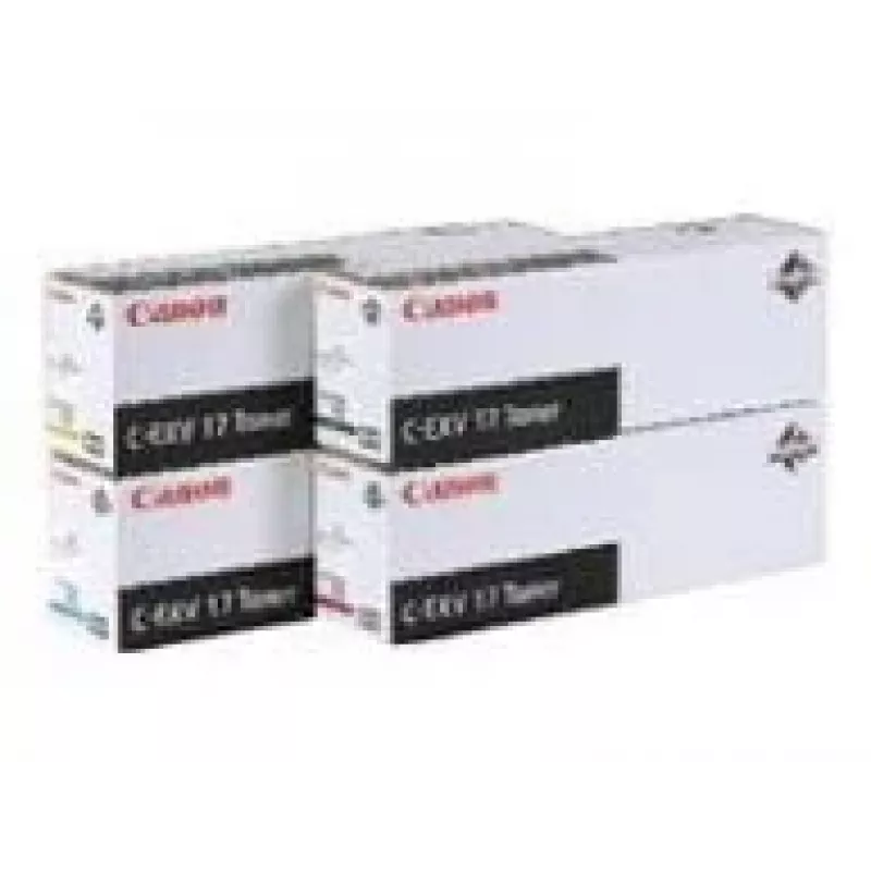 Canon C-EXV17 toner cyaan tonerpatroon 1 stuk origineel