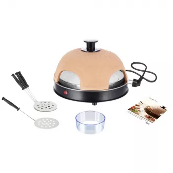 Pizzamaker Emerio PO-115985 4 pizza's 900 W zwart oranje