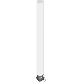 Stoffen slang EUROLITE 51116300 — wit, 5 m lengte, licht-/decoratiehuls