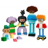 Constructiespeelgoed LEGO DUPLO 10423 bouwbare mensenverzameling, 71 onderdelen, vanaf 3 jaar, figuren 260 mm hoog