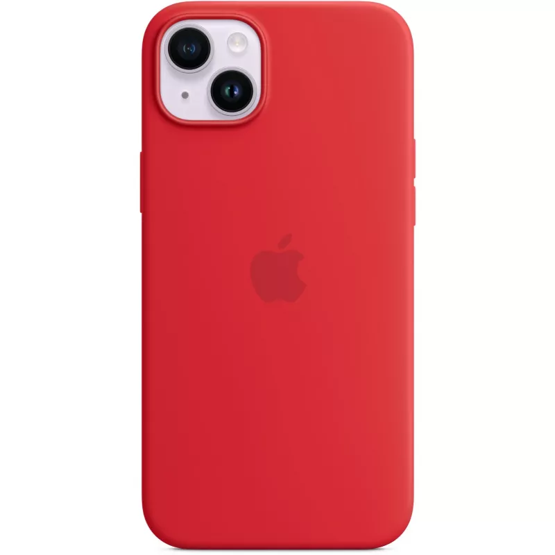 Apple iPhone 14 Plus Siliconenhoesje met MagSafe – (PRODUCT)RED
