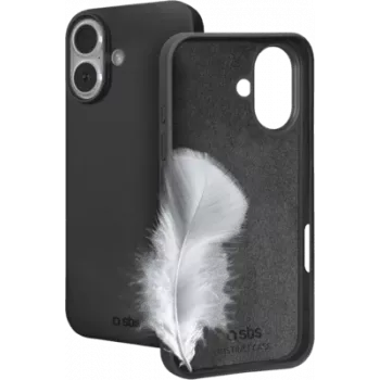 Cover SBS TEINSTIP1763K voor Apple iPhone 17 zwart monochroom