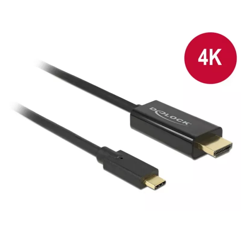 Videokabel-adapter USB Type-C HDMI DeLOCK 85258