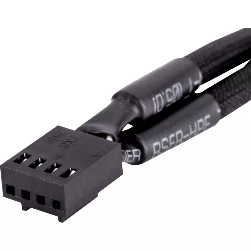 PWM-fan Y-kabel THERMALTAKE Tt Mod AC-060-CO1OTN-F1 4-pin, 3-pack