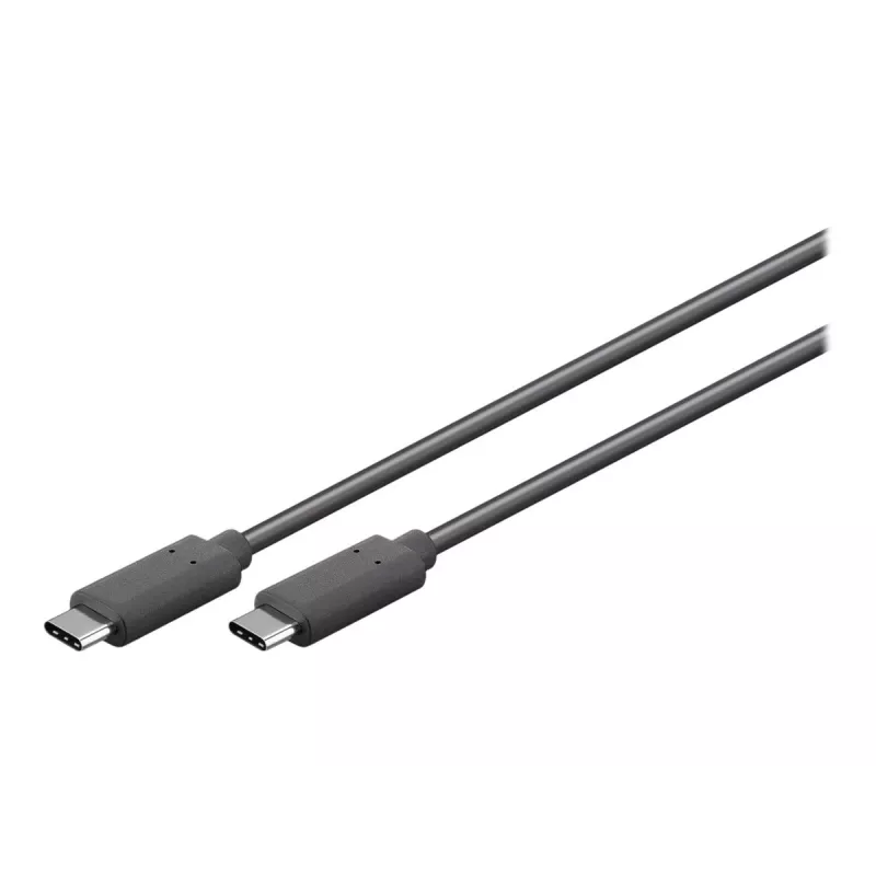 Goobay USB-C™ 3.1 Generation 1 kabel, zwart, 3 m - USB-C™-stekker > USB-C™-stekker (66509)