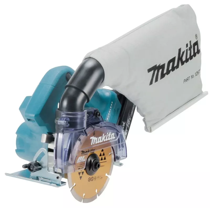 Makita DCC500Z draagbare handcirkelzaag 12,5 cm groen