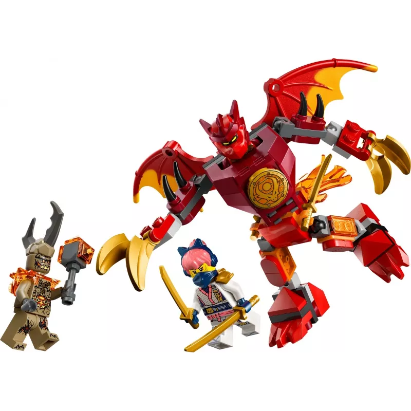 LEGO NINJAGO 71851 Kais draken-mech-battlepack