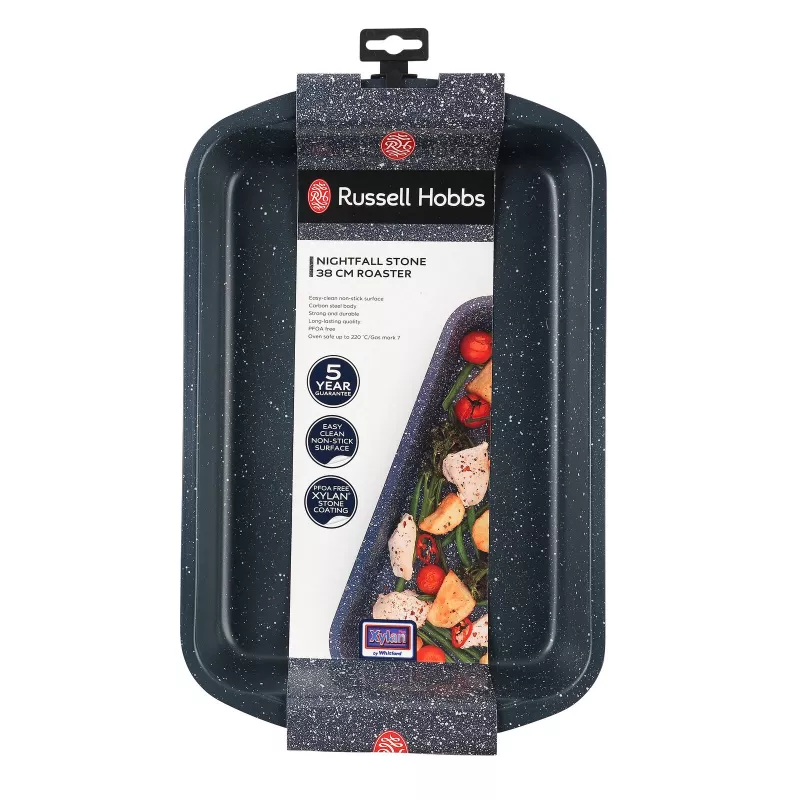 Braadpan Russell Hobbs Nightfall Stone 38 cm - koekenpan