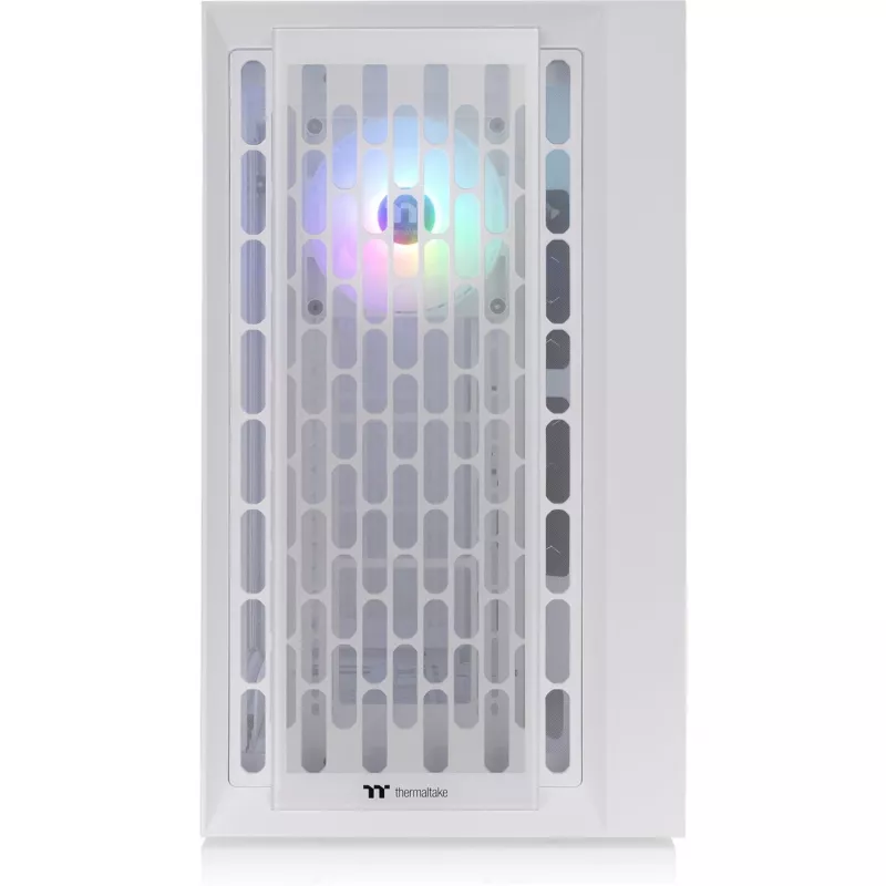 CTE C700 TG ARGB Snow, Tower-behuizing Wit, gehard glas