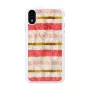 Beschermhoes iKins voor iPhone XR — short cake-design, wit