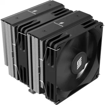 CPU-luchtkoeler Silentware Titan Performance dual-tower, 265W TDP, 2×120mm PWM-ventilatoren, compatibel met AM5/LGA1700