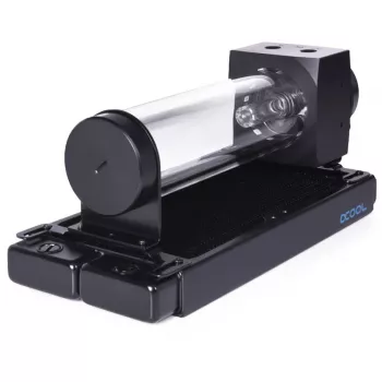 Pomp & reservoir Alphacool 15381 acryl aluminium kunststof zwart transparant