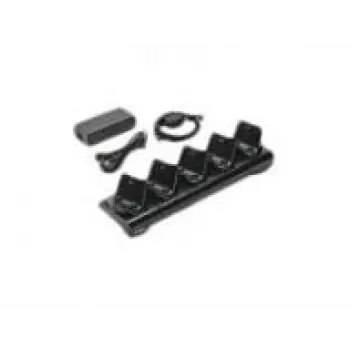 Accuoplader Zebra CRD-MPM-5SCHGEU1-01, netstroom, binnen, zwart, inclusief DC-kabel