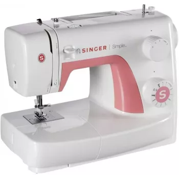 SINGER automatische naaimachine SIMPLE 3210 — elektrisch, 68 steken, 4-staps knoopsgat, vrijarm, 5,5 kg