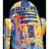 Kleurenset Ravensburger CreArt Star Wars R2‑D2 – schilderen op nummer-set
