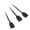 Kabelsplitter Kolink ARGB 1-2 splitterkabel 30 cm, 5 V, zwart