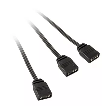 Kabelsplitter Kolink ARGB 1-2 splitterkabel 30 cm, 5 V, zwart