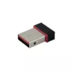 Draadloze USB-netwerkadapter SAVIO CL-43 Wi‑Fi 4 (802.11n) 150 Mbit/s, Realtek RTL8188CU, zwart