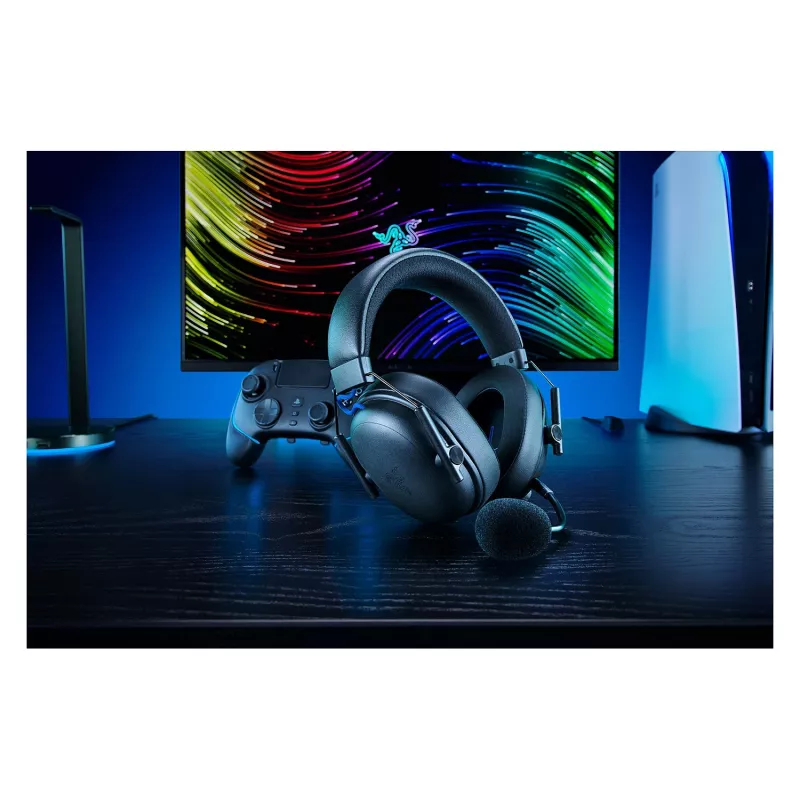 Razer | BlackShark V3 voor PlayStation | Bluetooth | over-ear | microfoon | draadloos | zwart