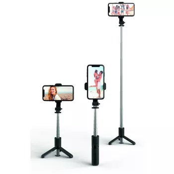 4smarts telefoonstatief met draadloze afstandsontspanner (541636)