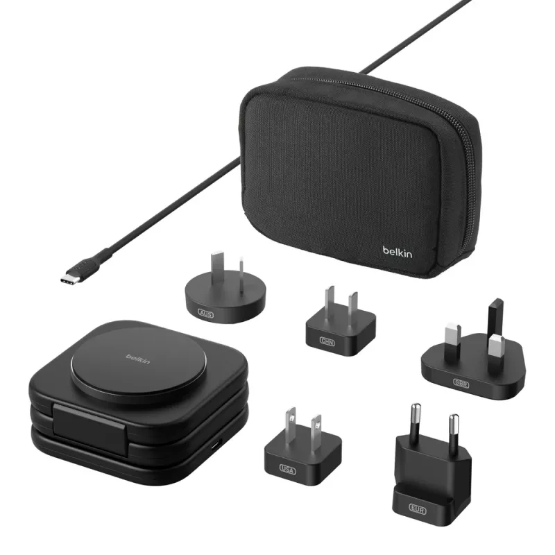 Belkin BoostCharge Pro koptelefoon smartphone smartwatch zwart USB draadloos snelladen
