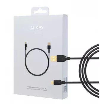 CB-MD1 Zwart Quick Cable Quick Charge Micro USB-USB | 1m | 5A | 480 Mbps