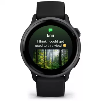 Garmin vívoactive 6 3,05 cm (1,2) AMOLED 42 mm digitaal 390 x 390 pixel touchscreen zwart Wi-Fi GPS (satelliet)